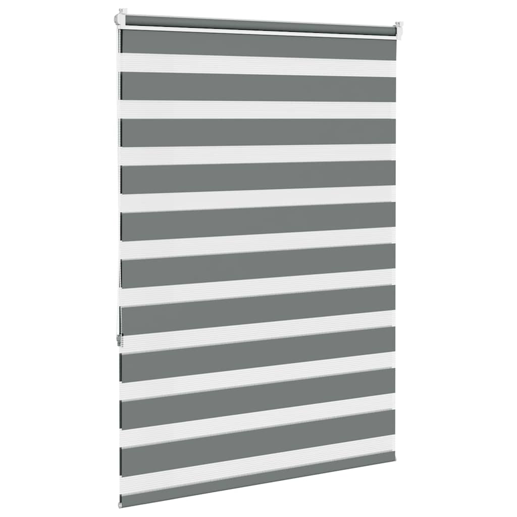 Store jour/nuit gris foncé 95x150 cm Largeur du tissu 90,9 cm Polyester