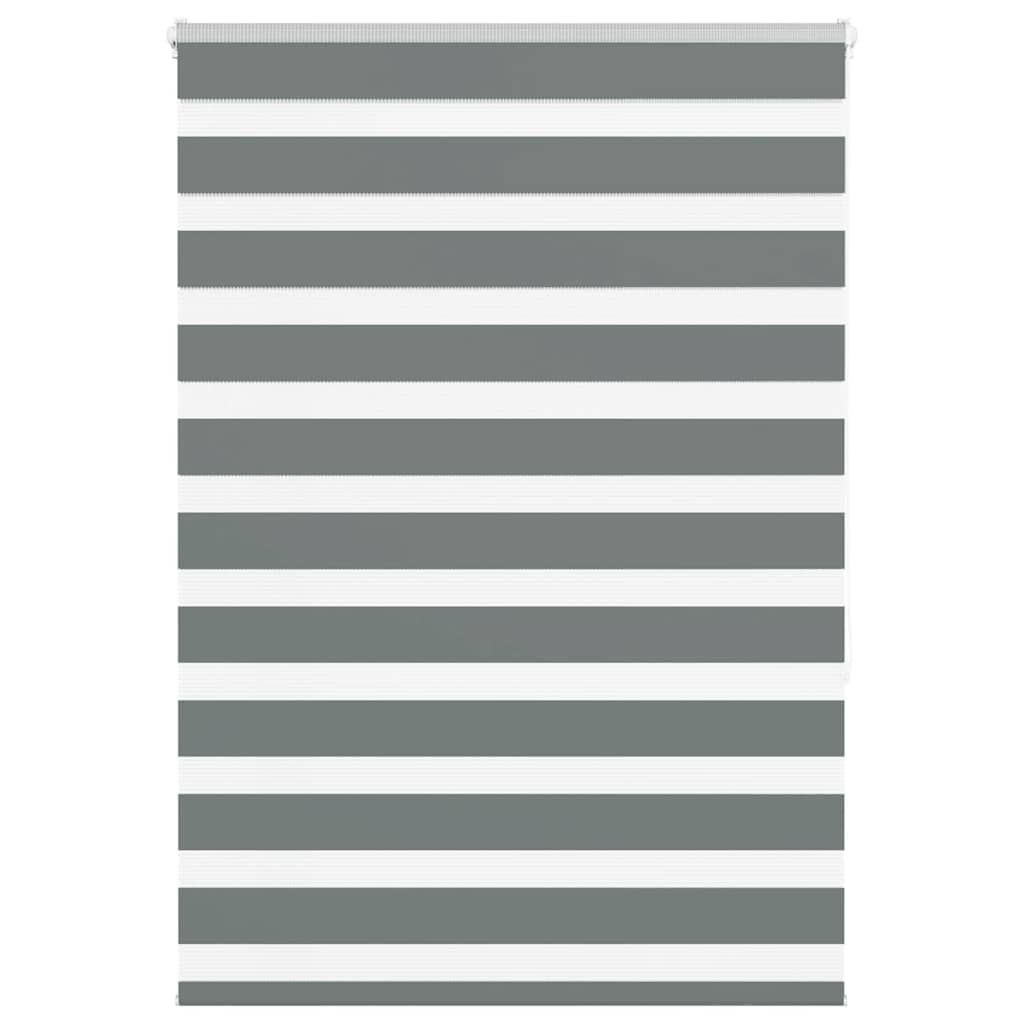 Doppelrollo Dunkelgrau 105x150cm Stoffbreite 100,9 cm Polyester