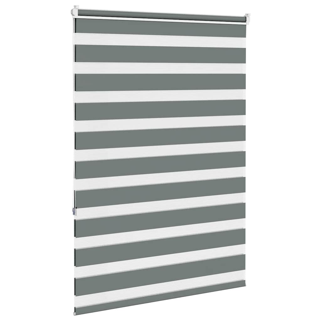 Doppelrollo Dunkelgrau 105x150cm Stoffbreite 100,9 cm Polyester
