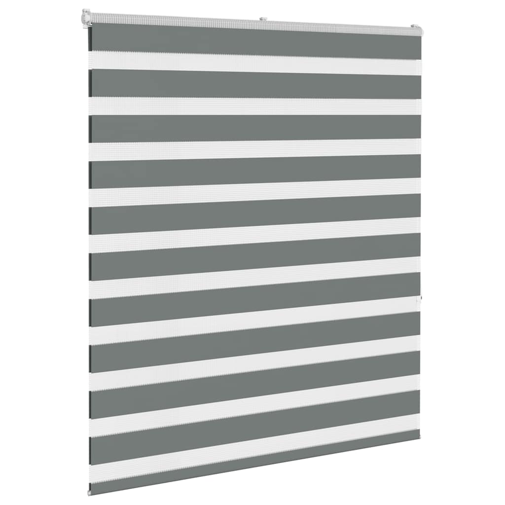 Store enrouleur double Gris foncé 120x150 cm Largeur tissu 115,9 cm Polyester
