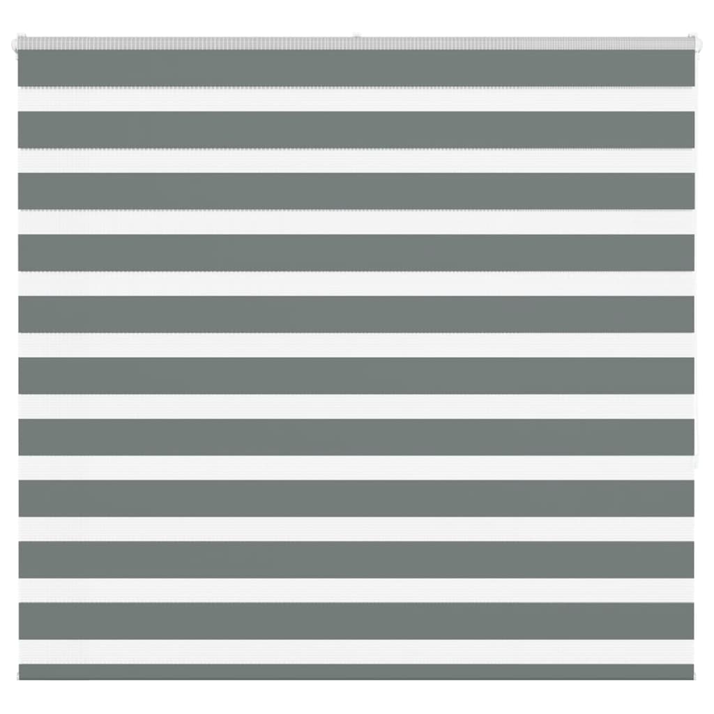 Store enrouleur double gris foncé 155x150 cm Largeur tissu 150,9 cm Polyester