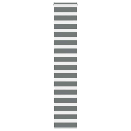 Store double gris foncé 45x200 cm Largeur tissu 40,9 cm Polyester
