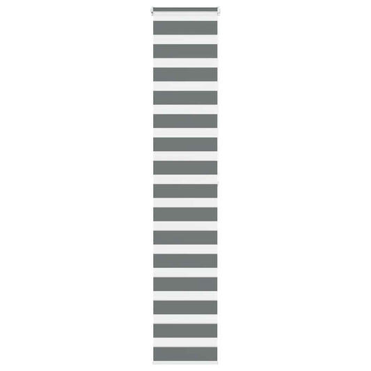 Store jour nuit gris foncé 50x200 cm largeur tissu 45,9 cm Polyester