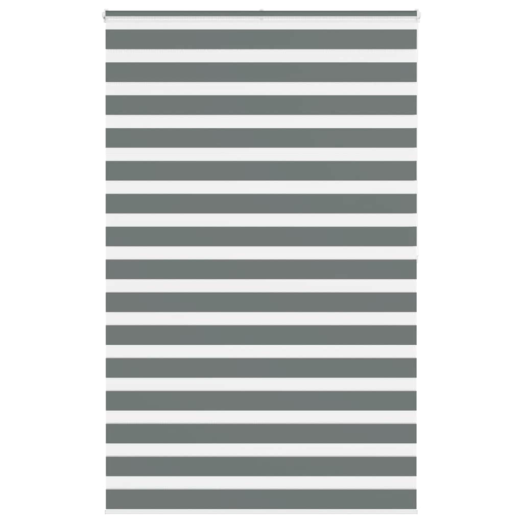 Doppelrollo Dunkelgrau 150x200 cm Stoffbreite 145,9 cm Polyester