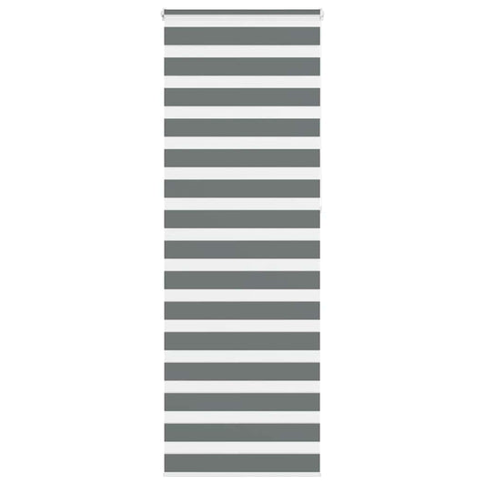 Store enrouleur double gris foncé 70x230 cm largeur tissu 65,9 cm polyester