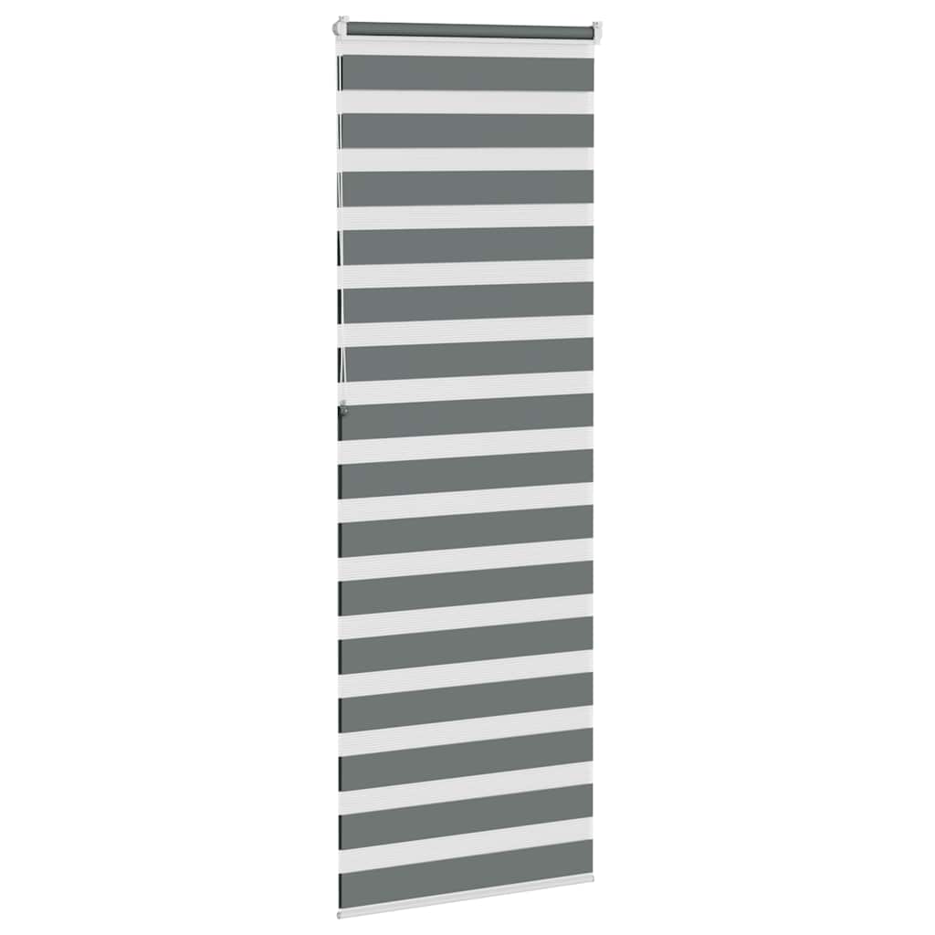 Store jour nuit gris foncé 75x230 cm largeur du tissu 70,9 cm polyester