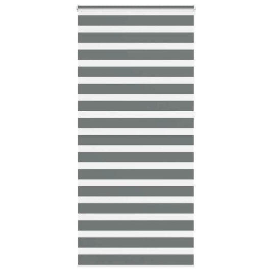 Store double gris foncé 95x230 cm largeur du tissu 90,9 cm polyester