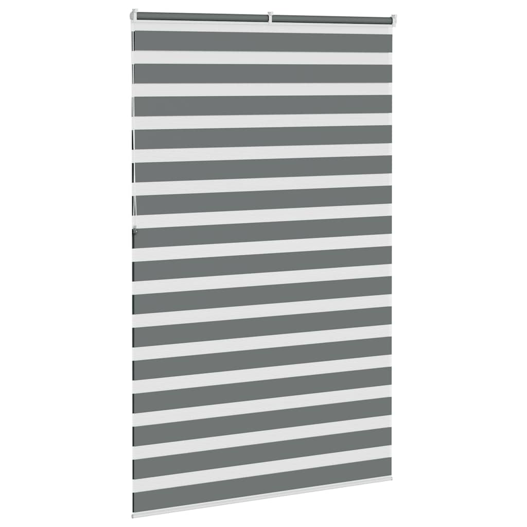 Doppelrollo Dunkelgrau 145x230cm Stoffbreite 140,9 cm Polyester