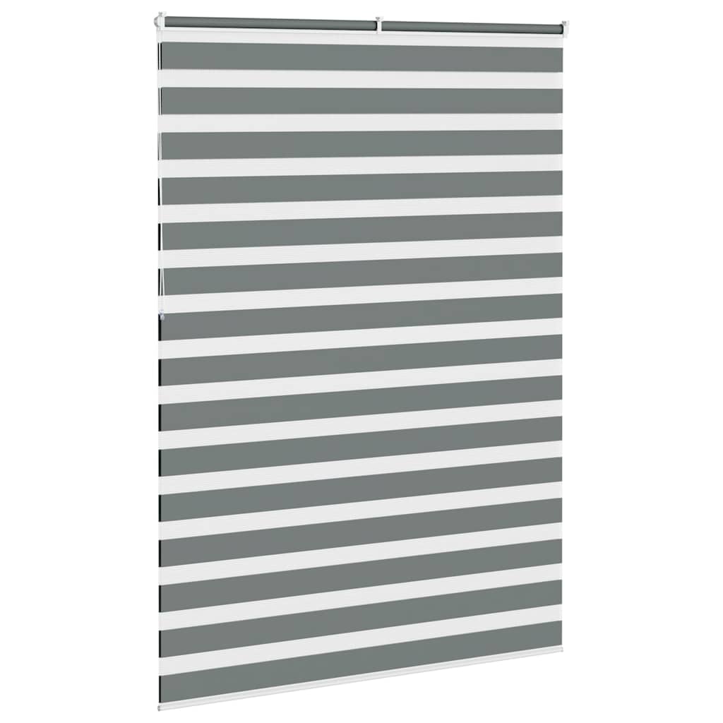 Doppelrollo Dunkelgrau 160x230cm Stoffbreite 155,9 cm Polyester
