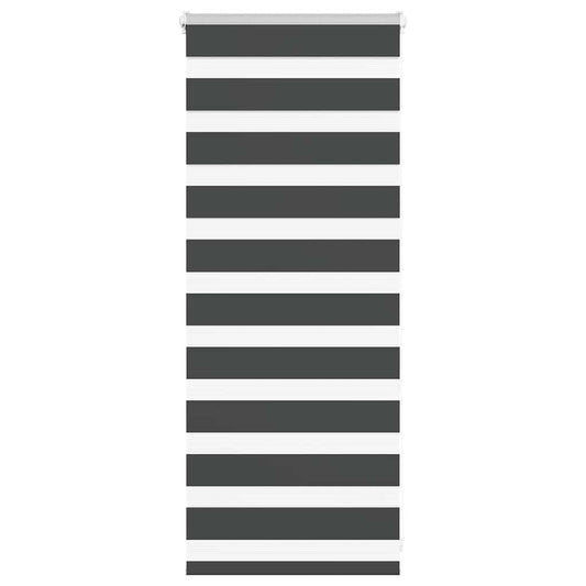 Store enrouleur double noir 60x100 cm largeur de tissu 55,9 cm polyester