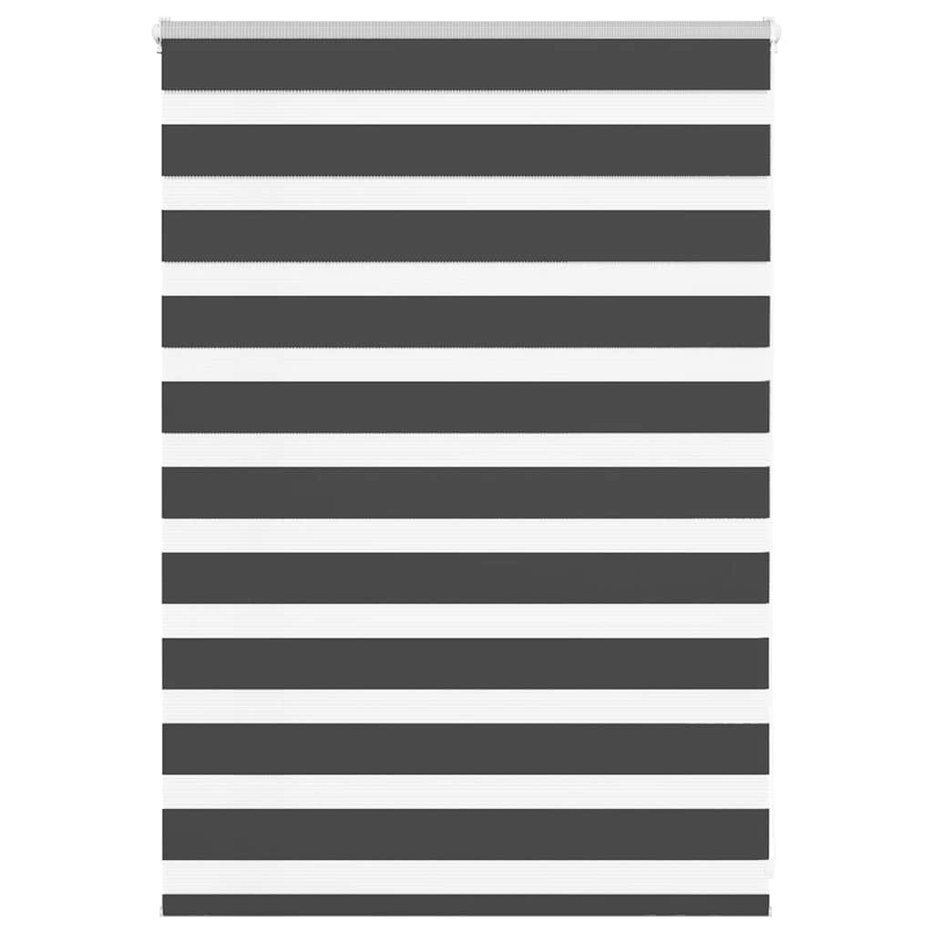 Store double noir 100x100 cm largeur tissu 95,9 cm polyester