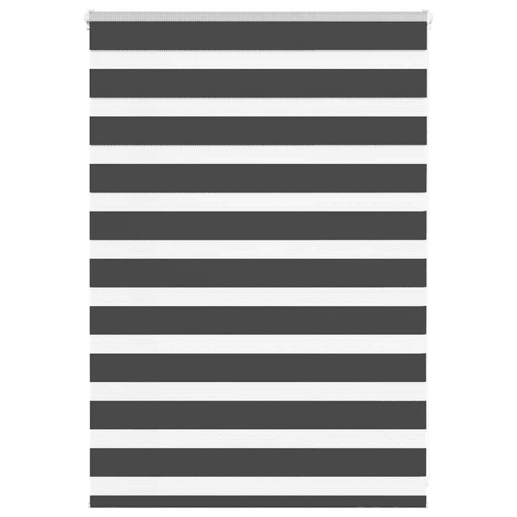 Store jour/nuit noir 115x100 cm largeur de tissu 110,9 cm polyester