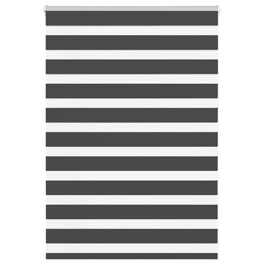 Store jour/nuit noir 115x100 cm largeur de tissu 110,9 cm polyester