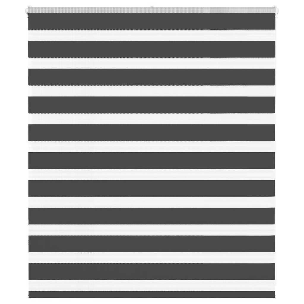 Store double noir 120x100 cm largeur tissu 115,9 cm polyester
