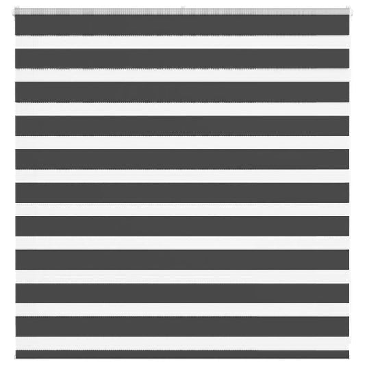 Store enrouleur double noir 140x100 cm largeur tissu 135,9 cm polyester