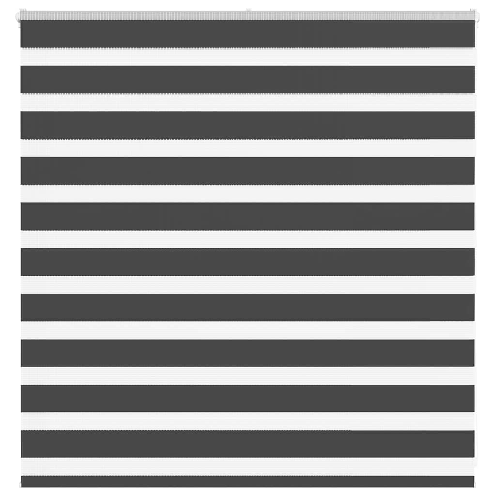 Store double Noir 145x100 cm Largeur du tissu 140,9 cm Polyester