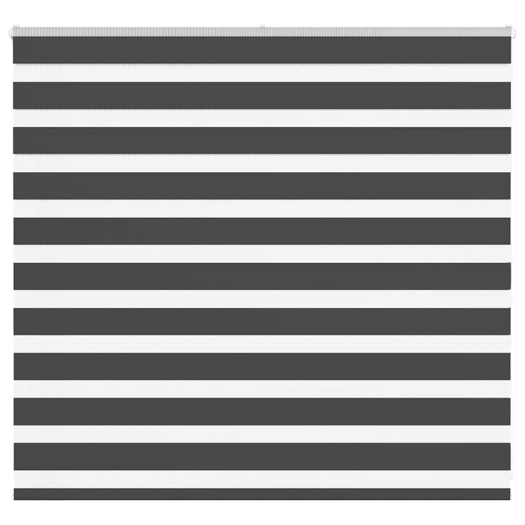 Store vénitien double noir 165x100 cm largeur tissu 160,9 cm polyester