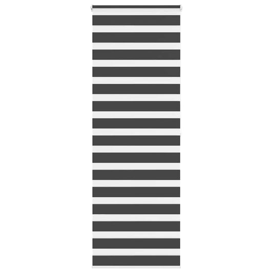 Double store enrouleur noir 70x200 cm Largeur tissu 65,9 cm Polyester
