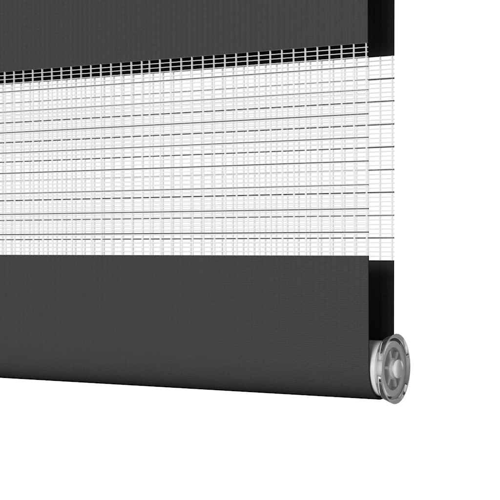 Store double noir 105x200 cm largeur de tissu 100,9 cm Polyester