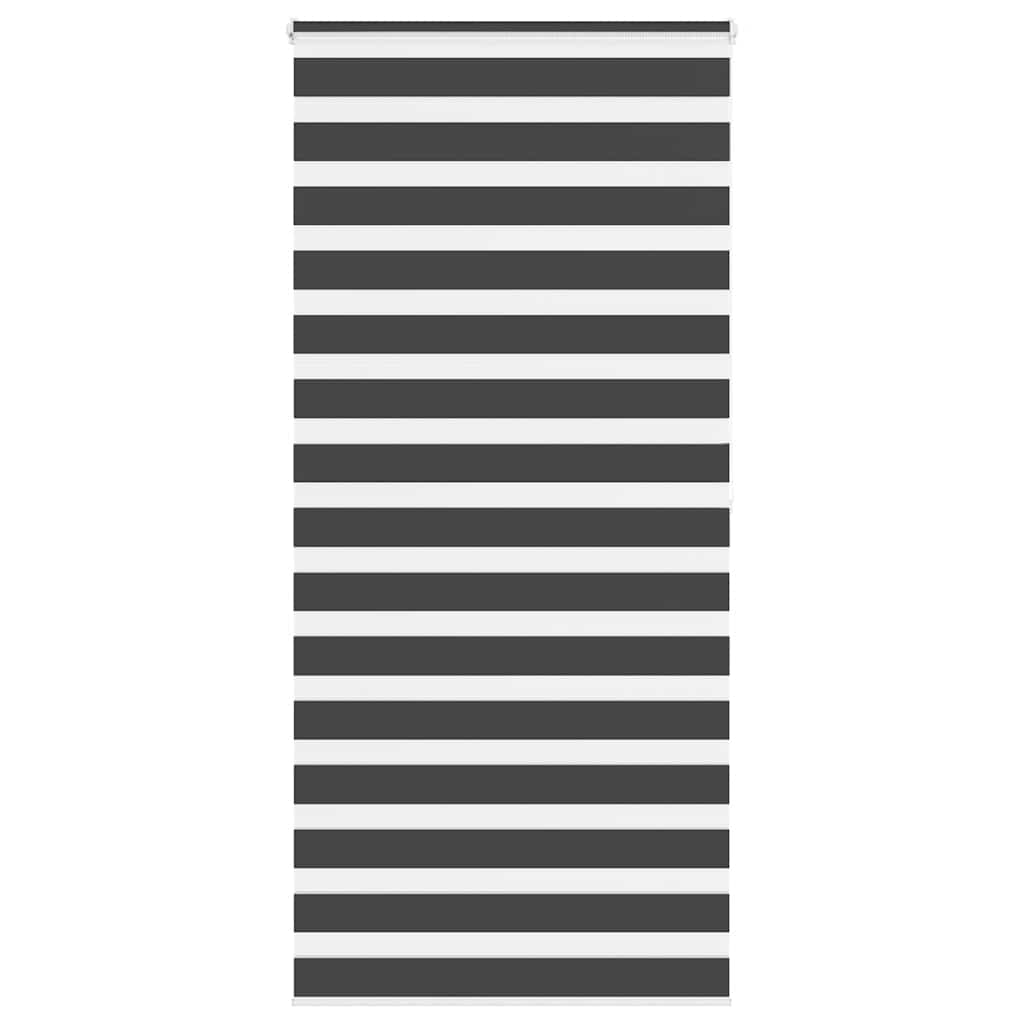 Store jour/nuit noir 115x200 cm Largeur du tissu 110,9 cm Polyester