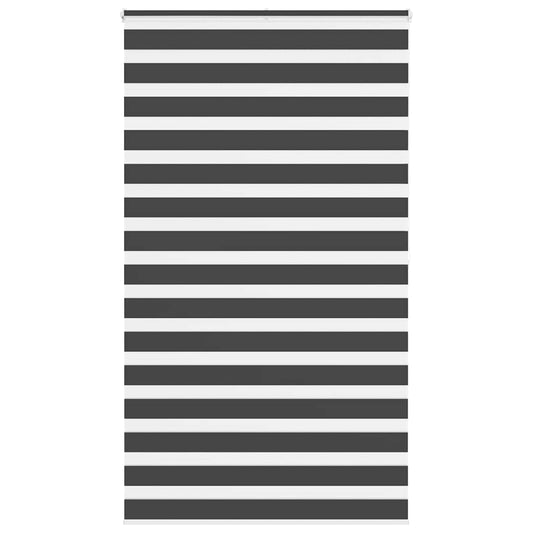 Double store enrouleur noir 120x200 cm largeur tissu 115,9 cm polyester