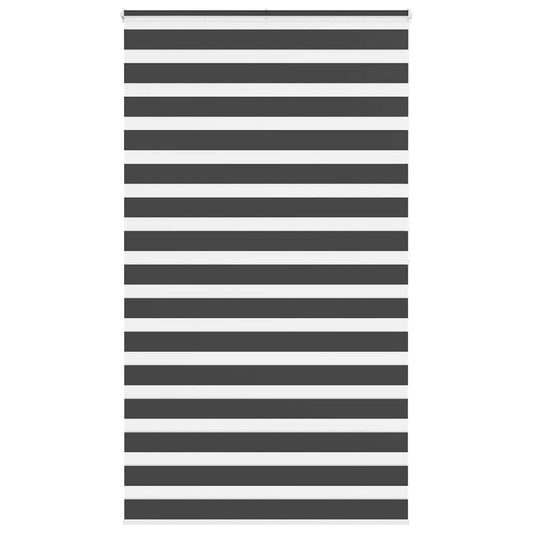 Store occultant jour/nuit noir 130x200 cm largeur tissu 125,9 cm Polyester