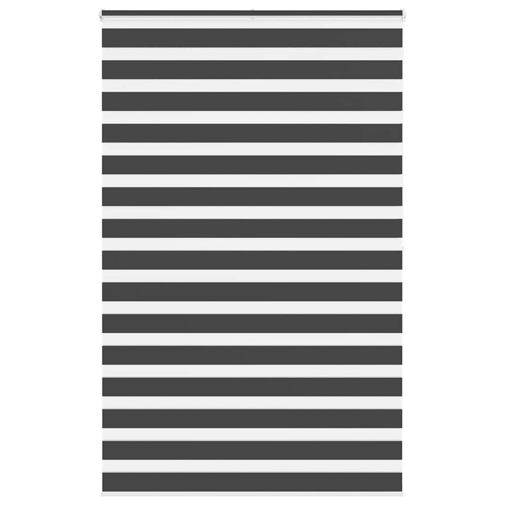 Store double noir 145x200 cm largeur tissu 140,9 cm polyester