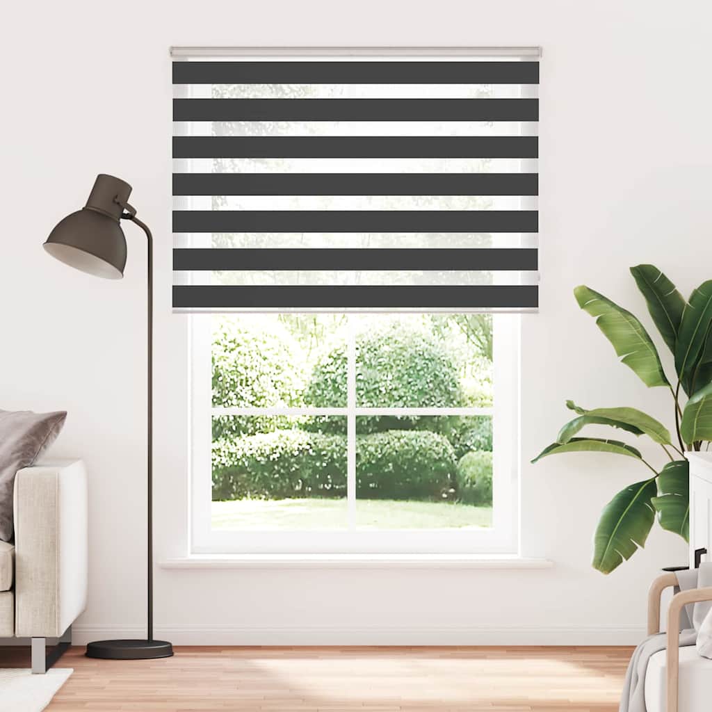 Store double noir 155x230 cm Largeur du tissu 150,9 cm Polyester