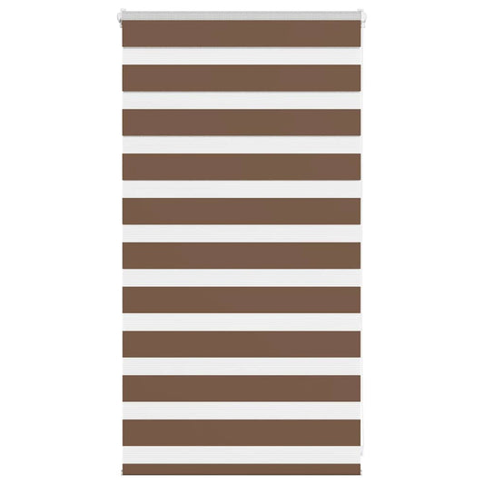 Day/Night Blind Brown 90x100 cm Fabric width 85.9 cm Polyester