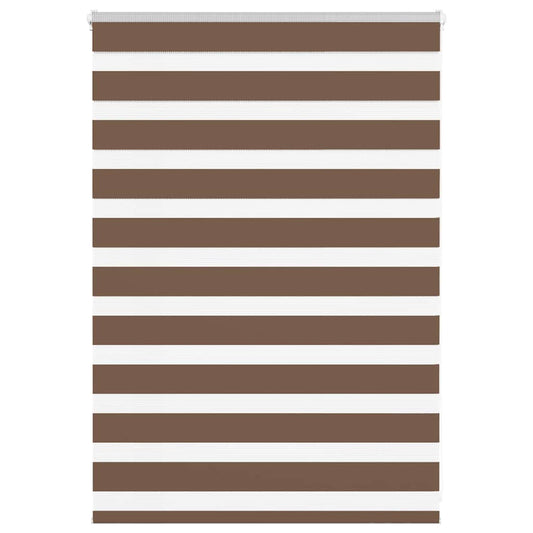 Day/Night Blind Brown 115x100 cm Fabric width 110.9 cm Polyester