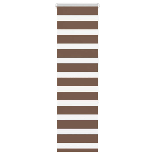 Store jour/nuit marron 50x150 cm Largeur du tissu 45,9 cm Polyester