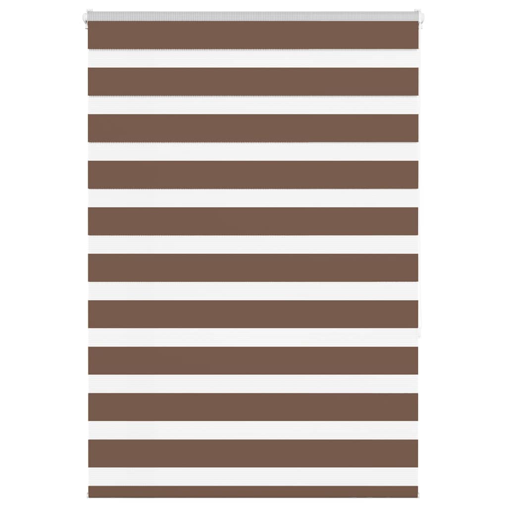 Store double marron 105x150 cm largeur du tissu 100,9 cm polyester