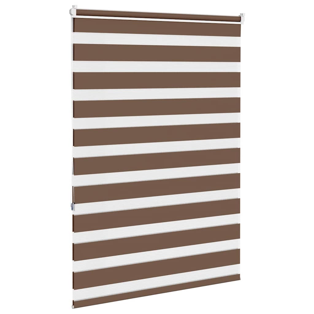Store double marron 105x150 cm largeur du tissu 100,9 cm polyester