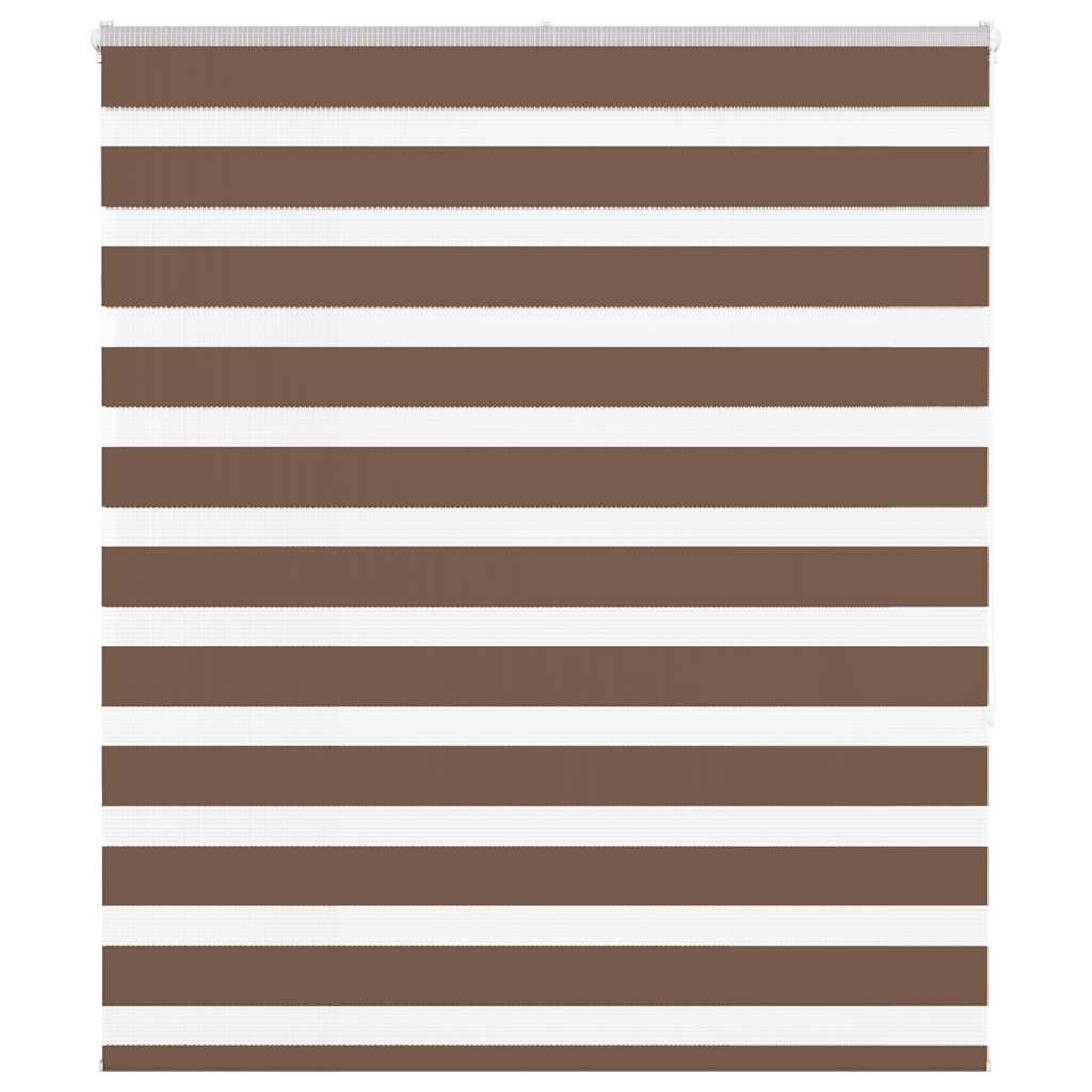 Store double enrouleur marron 120x150 cm Largeur du tissu 115,9 cm Polyester