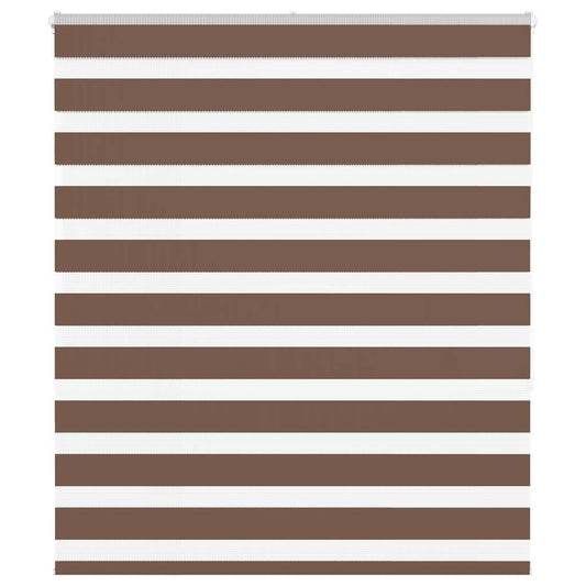 Store double enrouleur marron 120x150 cm Largeur du tissu 115,9 cm Polyester