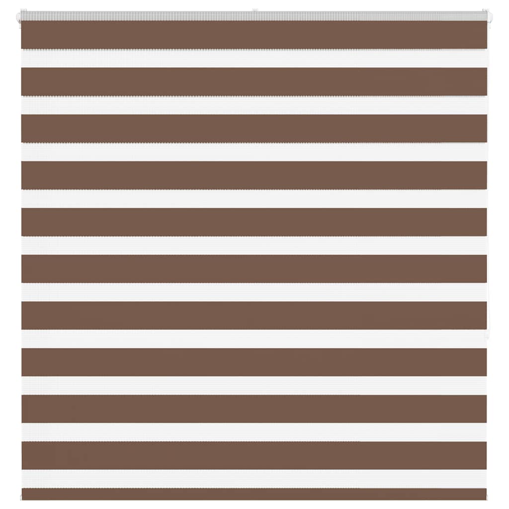 Store jour/nuit marron 150x150 cm Largeur du tissu 145,9 cm Polyester