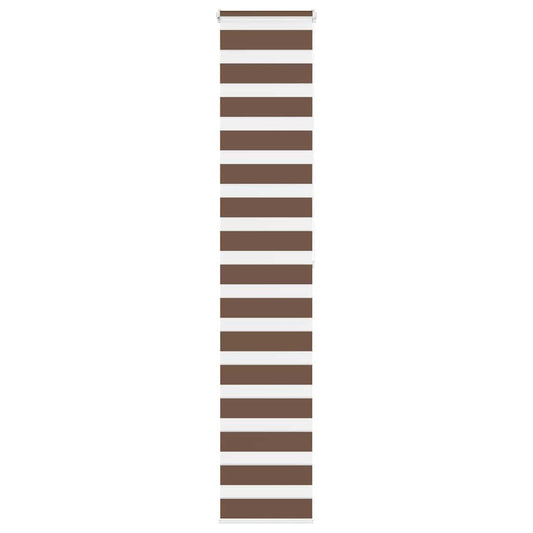 Double Roller Blind Brown 45x200 cm Fabric Width 40.9 cm Polyester