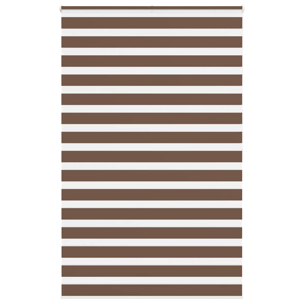 Store double marron 145x200 cm Largeur du tissu 140,9 cm Polyester