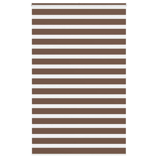 Store double marron 145x200 cm Largeur du tissu 140,9 cm Polyester