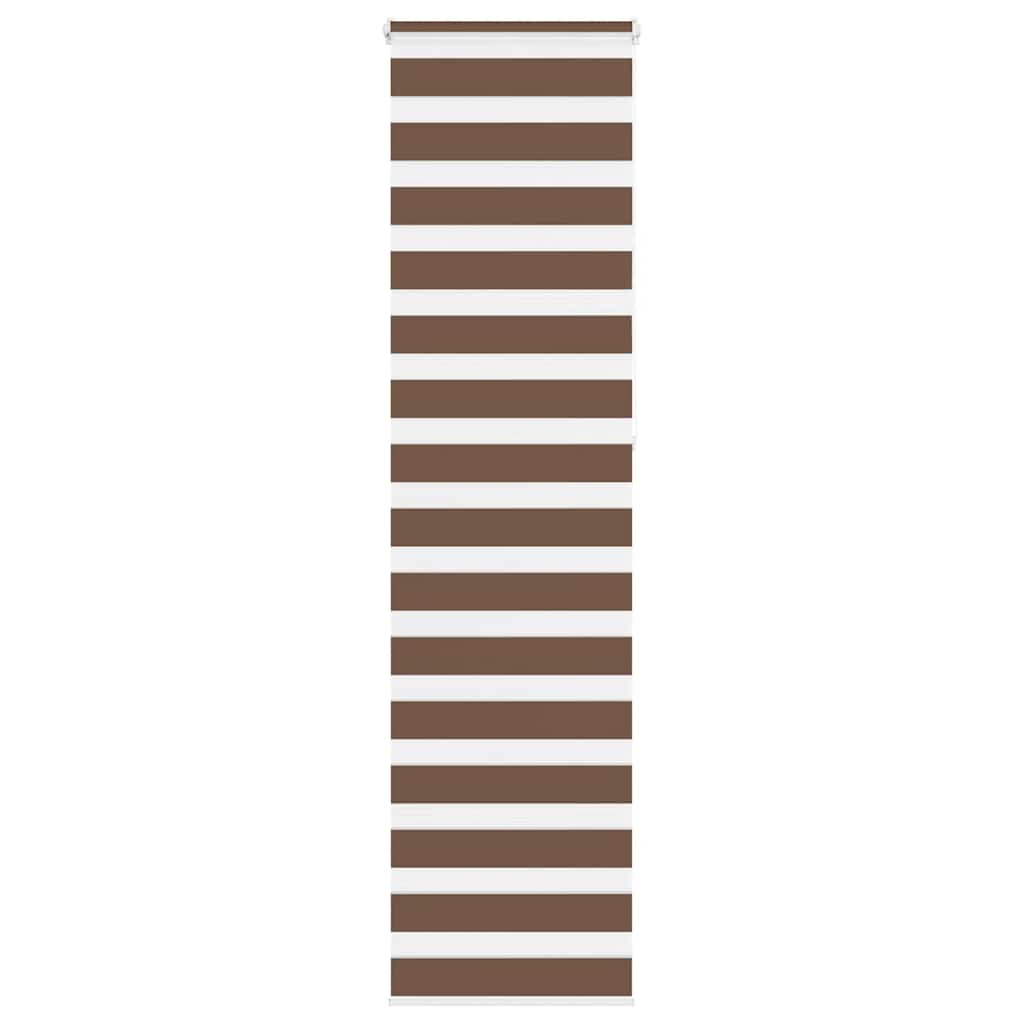 Doppelrollo Braun 55x230 cm Stoffbreite 50,9 cm Polyester