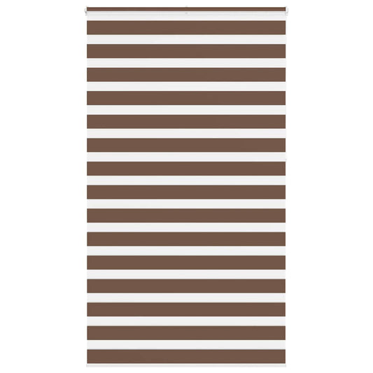 Store jour-nuit marron 130x230 cm largeur du tissu 125,9 cm polyester