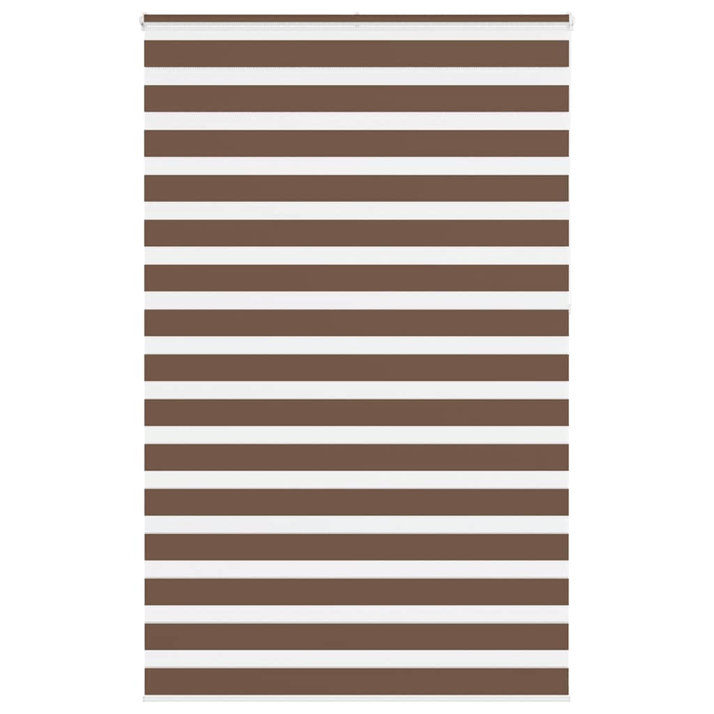 Store jour/nuit marron 145x230 cm Largeur du tissu 140,9 cm Polyester
