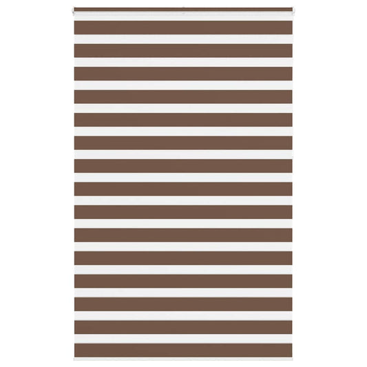 Store jour/nuit marron 145x230 cm Largeur du tissu 140,9 cm Polyester