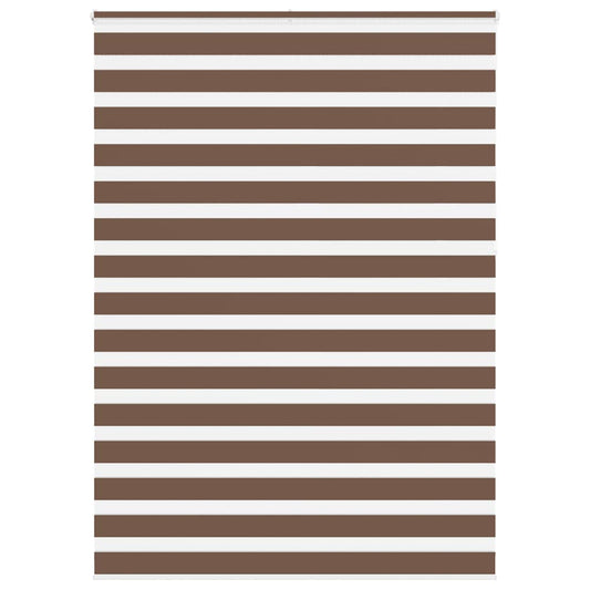 Dual Roller Blind Brown 165x230 cm Fabric Width 160.9 cm Polyester