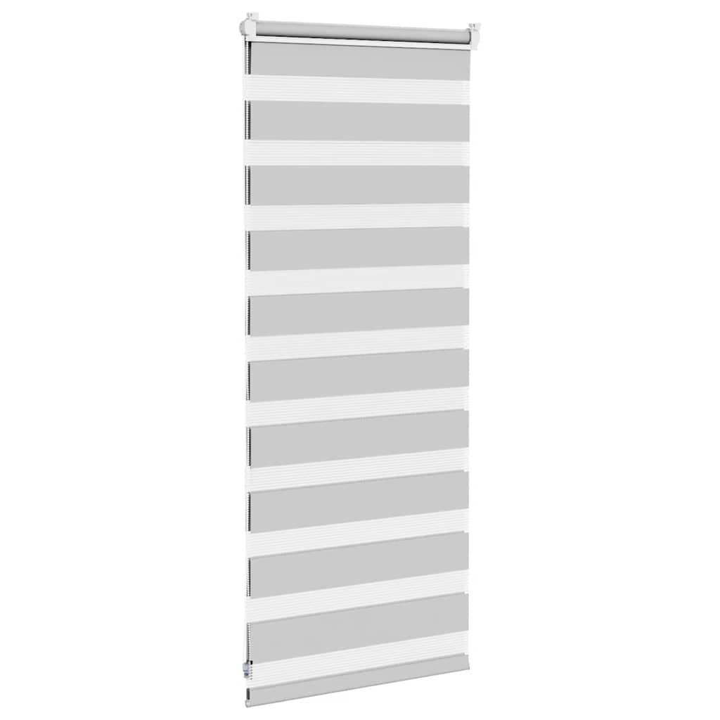 Store double gris clair 55x100 cm largeur du tissu 50,9 cm polyester