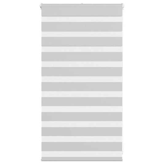 Double Roller Blind Light Grey 70x100 cm Fabric Width 65.9 cm Polyester