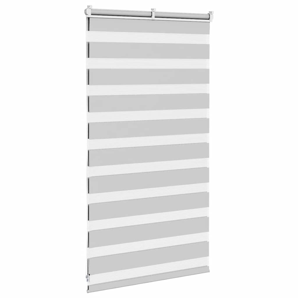 Store jour/nuit gris clair 85x100 cm largeur tissu 80,9 cm polyester