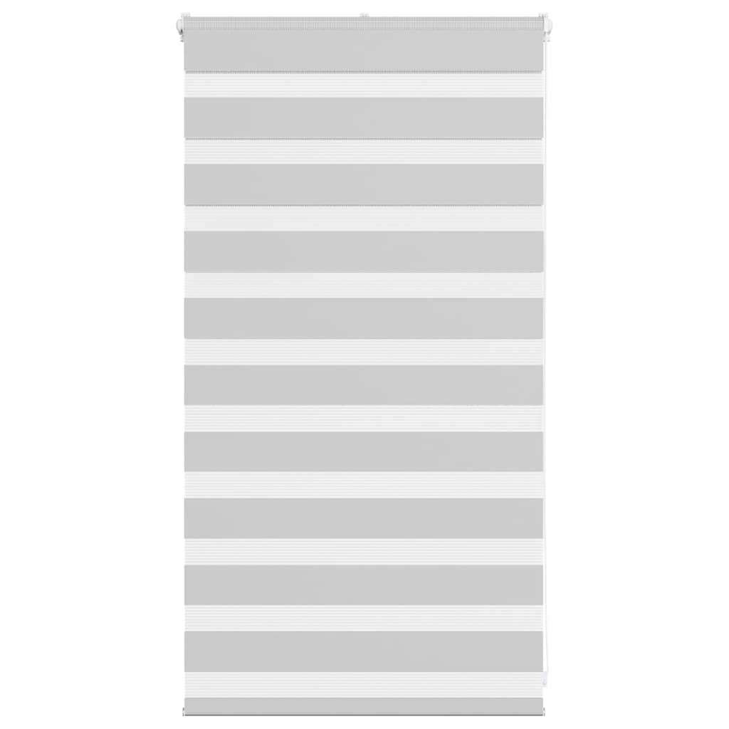 Store enrouleur jour nuit gris clair 90x100 cm largeur tissu 85,9 cm polyester