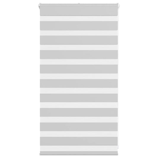 Store enrouleur jour nuit gris clair 90x100 cm largeur tissu 85,9 cm polyester