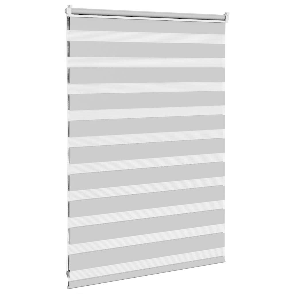 Store double gris clair 115x100 cm Largeur du tissu 110,9 cm Polyester